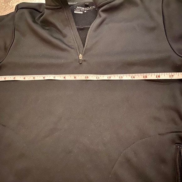🎉Nike Golf Kids Size Large Black Quarter Zip Therma Fit Jacket - Picture 5 of 8